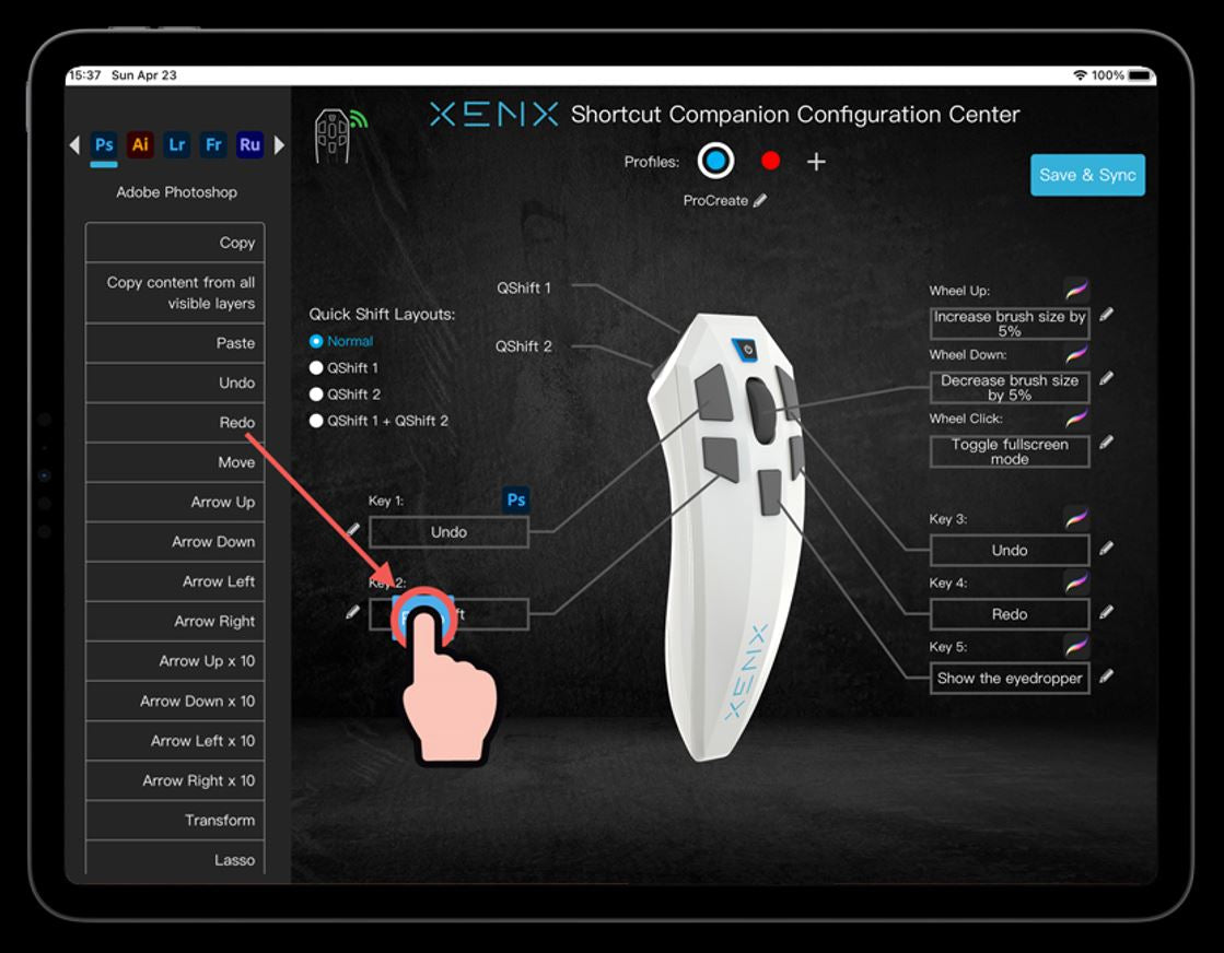Xenx SC-02 Shortcuts Companion