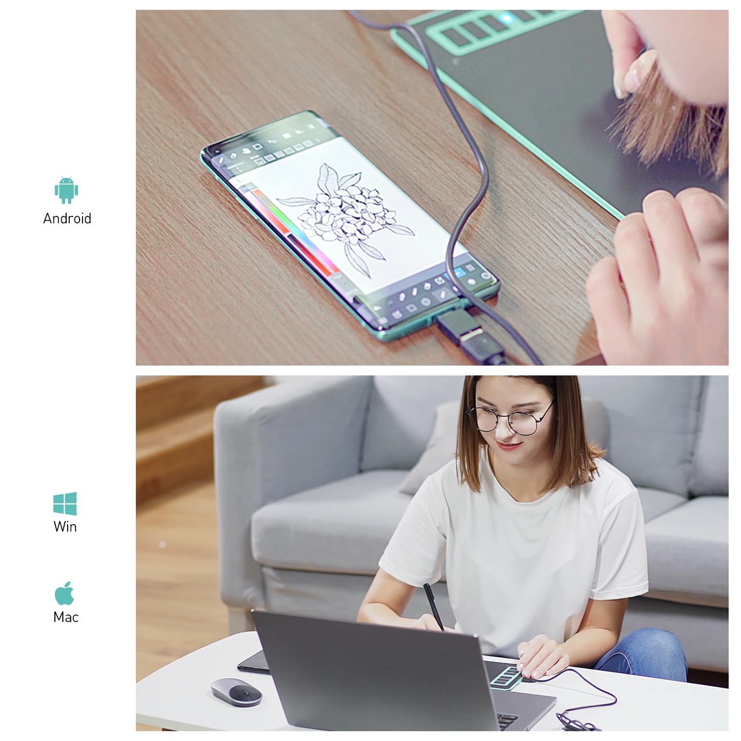 Xenx P1-640 Graphic Tablet