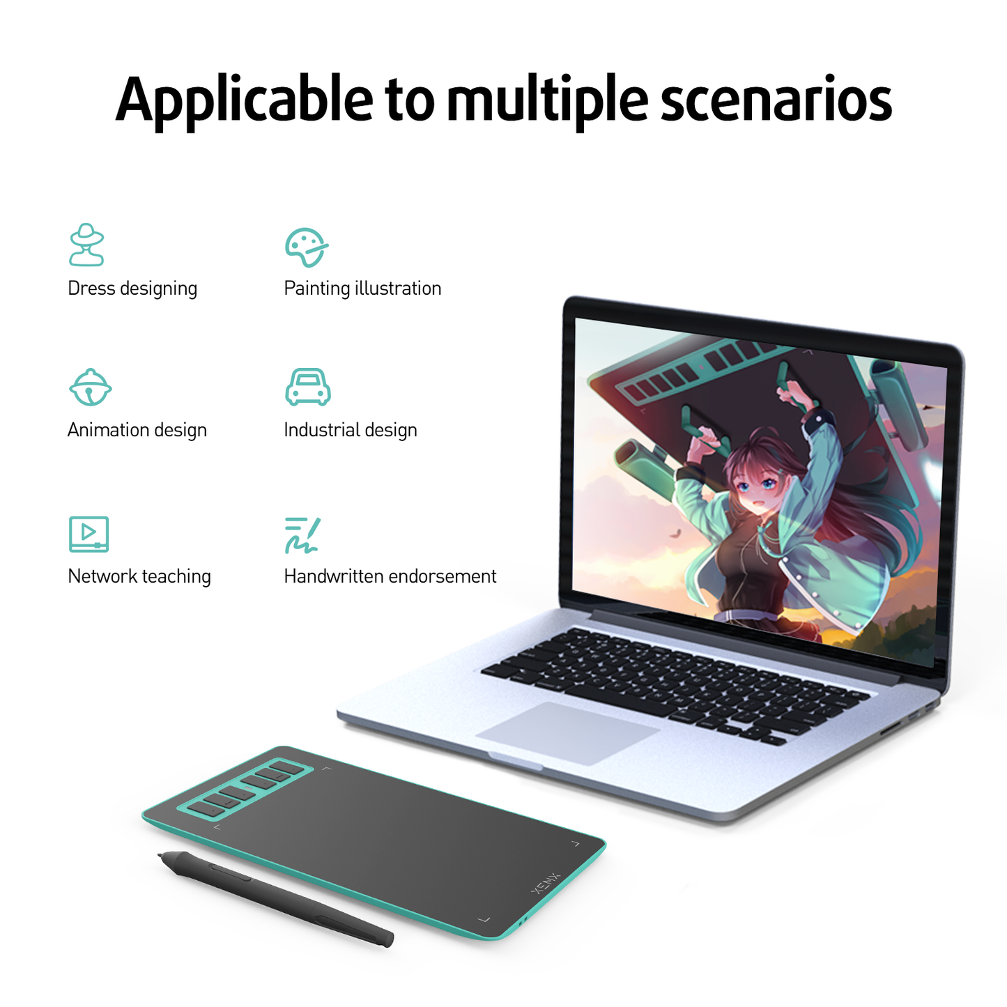 Xenx P1-640 Graphic Tablet