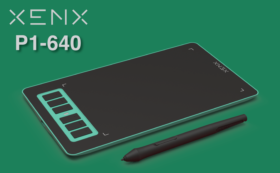 Xenx P1-640 Graphic Tablet – XENX