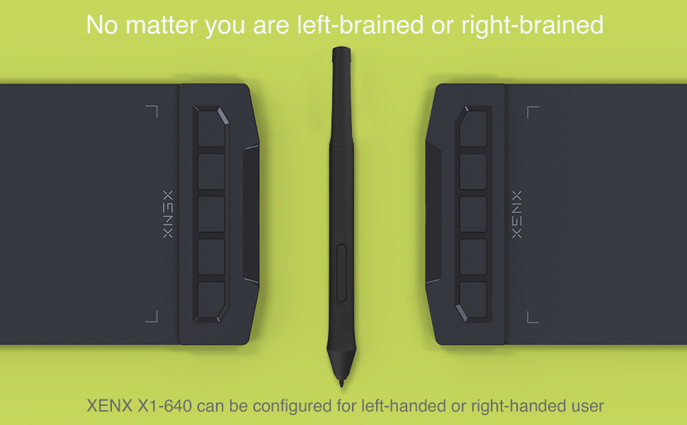 XENX X1-640 Left or right handed user